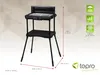 tepro Elektrogrill Albertville 58,0 x 46,0 x 93,0 cm Produktbild-Vorschau 2