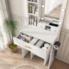 MODFU Schminktisch-Set mit verstellbarer LED-Beleuchtung, Produktbild-Vorschau 8