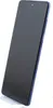 A black smartphone with a blue frame is shown against a white background. Podgląd zdjęcia produktu