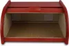 Cassetta del pane in legno rosso 31x26x16cm - Polacco Anteprima dell’immagine prodotto 4
