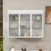 3-drzwiowa szklana szafka, elegancki design, nośność 28 kg, Podgląd zdjęcia produktu 4
