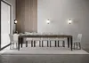 Rozkładany stół konsolowy 90x40/300 cm Flame Premium orzech Podgląd zdjęcia produktu 4