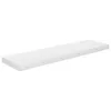 vidaXL Schweberegal Hochglanz-Weiß 90x23,5x3,8 cm MDF Produktbild-Vorschau 4