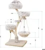 Fudajo Designer Kratzbaum in Zweigdesign 130 cm hoch, Produktbild-Vorschau 5