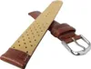 Uhrenarmband | Leder atmungsaktiv mit Büffelnarbung | braun Produktbild-Vorschau 2