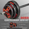 Sada činiek SPORTNOW 20 kg, nastaviteľná sada činiek s Náhľad obrázku produktu 4