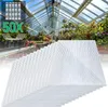 Jayseuw 14x polycarbonate alvéolaire 4mm 50x serre en acier Voir les images du produit 7