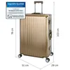 Aluminium Reisekoffer Gepäck-Set, Travelhouse® Tokyo, Produktbild-Vorschau 15