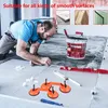 Saugheber 2er Set, Saugheber Fliesen, Vakuumheber, 80kg Produktbild-Vorschau 5