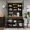 Flieks Cuisine Armoires hautes avec Usb, Armoire de cuisine Voir les images du produit 3