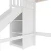STILVORA Hochbett 90x200 Jugendbett mit Produktbild-Vorschau 9
