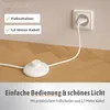SSC-LUXon Bodenlampe AUREVA  für Innenräume gold weiß – mit Produktbild-Vorschau 5