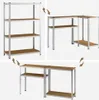 MONZANA® Schwerlastregal 160x90x40cm 700kg 4 MDF-Platten Produktbild-Vorschau 2