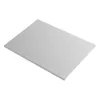 A flat, rectangular stainless steel cutting board is shown from a slightly elevated angle against a white background. Náhled obrázku produktu