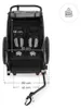 NAVA WALK – Rimorchio per bici e passeggino 2 in 1 per 2 Anteprima dell’immagine prodotto 7