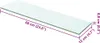 Regalboden Verre transparent 60 cm x 12 cm Voir les images du produit 4