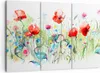 Bild auf Leinwand - Leinwandbild - Blumen Wiese Blatt Natur Produktbild-Vorschau 1