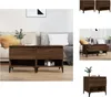 vidaXL Beistelltische 2 Stk. Braun Eichen-Optik 50x46x50 cm Produktbild-Vorschau 1