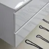 Badmöbel-Set aus Spiegel mit Lampe, Unterschrank und Produktbild-Vorschau 3