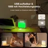Sunrise wake up light, led alarmuhr mit 2 alarmen, 6 Produktbild-Vorschau 7