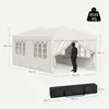 WOLTU Pavillon, mit 6 Seitenwänden, 3x6 Pop Up, wetterfest, Produktbild-Vorschau 3