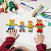 Malplay Pädagogisches Verkleidungsrätsel "Teddybär Anziehen Produktbild-Vorschau 4