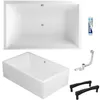 ECOLAM Badewanne Crown 190x120 cm Duobadwanne für zwei Produktbild-Vorschau 8