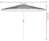 vidaXL Sonnenschirm mit Stahlmast Grün 324x324x247 cm Produktbild-Vorschau 6