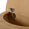 Merax Ovaler Couchtisch aus MDF mit Massivholzbeine, Produktbild-Vorschau 8