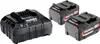 Metabo Basic-Set 2x 4,0Ah Produktbild-Vorschau 1