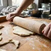 RULLO IN LEGNO DI FAGGIO PER LA CUCINA, ROTATILE, 45 x 5 Anteprima dell’immagine prodotto 6