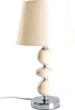 Näve E14 Tischleuchte ARAGA Ø20cm beige 3183511 Produktbild-Vorschau 5