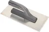 KOTARBAU® Edelstahl Glättkelle 270 x 128 mm mit Zahnung 4x4 Produktbild-Vorschau 1