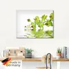 ARTland Glasbild Schöne Orchidee mit grünem Hintergrund Produktbild-Vorschau 5