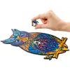 UNIDRAGON Charming Owl 15 x 26 cm 101 Teile Holz-Puzzle Produktbild-Vorschau 5