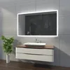 Rechteckiger Badezimmerspiegel mit LED-Beleuchtung - Boston Produktbild-Vorschau 9