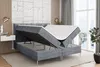 ALTDECOR  Boxspringbett mit Silber Füßen, Matratze und Produktbild-Vorschau 3