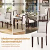 Set di 2 sedie da pranzo COSTWAY, sedie da cucina in legno, Anteprima dell’immagine prodotto 5