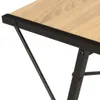 vidaXL Bureau avec étagère noir et chêne 116×50×93 cm Voir les images du produit 6