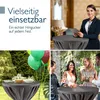 Housse pour table haute Beautissu Premium, Ø80-85 cm, Voir les images du produit 5