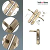 A collage of images showing door handles and their components, with a logo and text in the top right corner. Produktbild-Vorschau