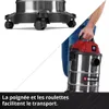 Aspirateur eau et poussières inox – TC-VC 2045 S – 900 W – Voir les images du produit 4
