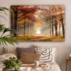 MuchoWow® - Leinwandbilder - Herbst - Wald - Baum, Produktbild-Vorschau 2