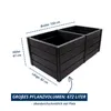 KHW Hochbeet Demeter Größe XL - B 158 x T 82 x H 61 cm - Produktbild-Vorschau 3