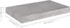 vidaXL Závěsné police 2 ks. Betonově šedá 40x23x3,8 cm MDF Náhled obrázku produktu 8