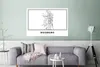 MuchoWow® Poster Schwarz und weiß - Deutschland - Karte - Produktbild-Vorschau 5