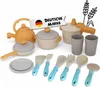 Küchenspielzeug 14-teilig - Nachhaltiges Koch- und Produktbild-Vorschau 1