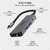 VOOMY USB-C Hub 4-in-1 – HDMI 4K @30Hz – USB-C PD 100W – 2x Produktbild-Vorschau 2