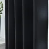Premium Verdunkelungsvorhang HxB 175x140 cm Schwarz »BOSTON Produktbild-Vorschau 3