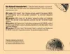 The image contains text in multiple languages describing a product, along with illustrations of coconuts. Produktbild-Vorschau